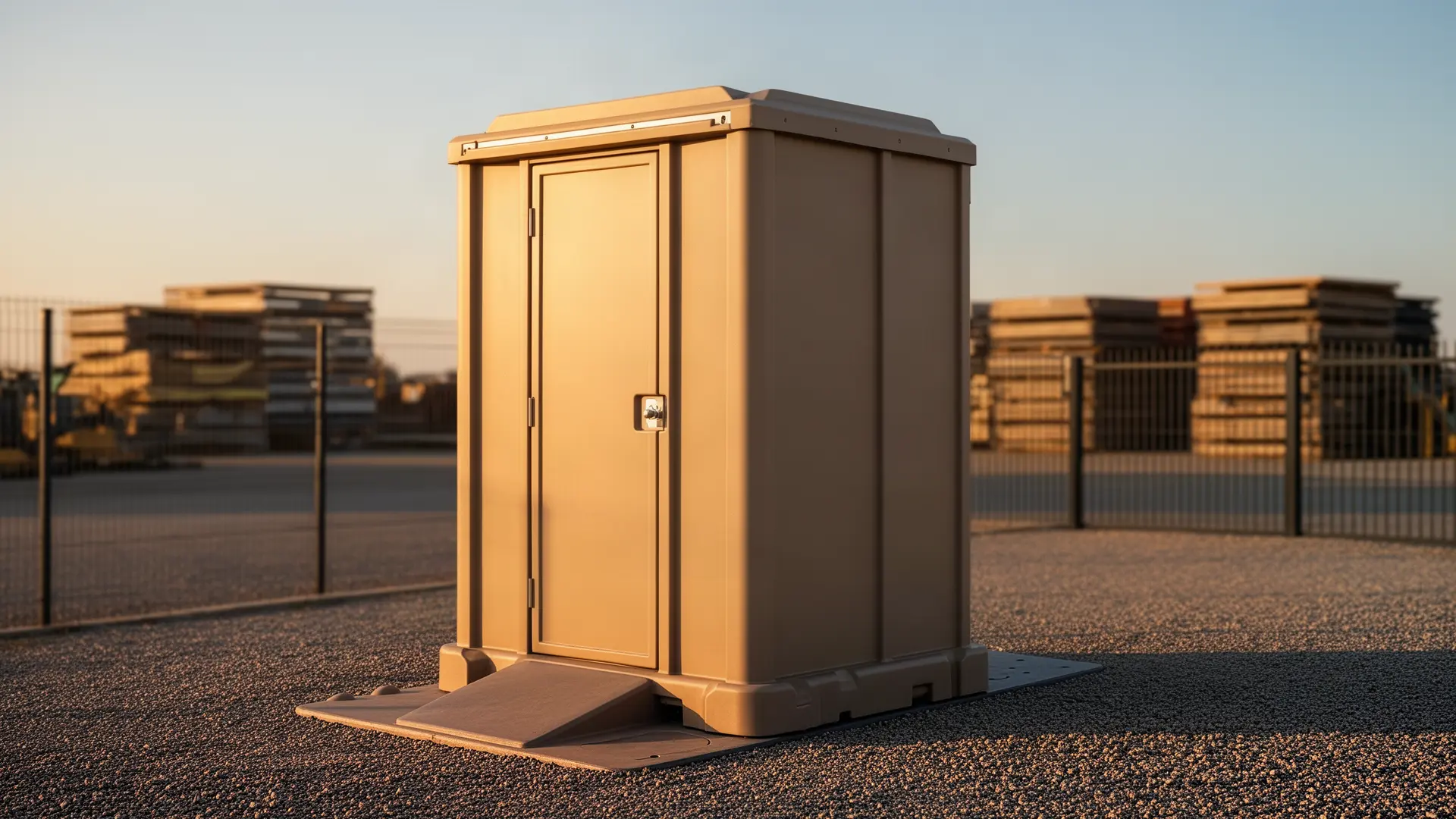 Clean porta potty unit from Big Lake Portable Toilet Rental in Berkeley, CA